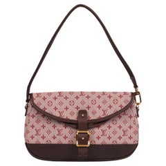 Louis Vuitton Cherry Mini Lin Monogram Canvas & Cowhide Leather Vintage Marjorie