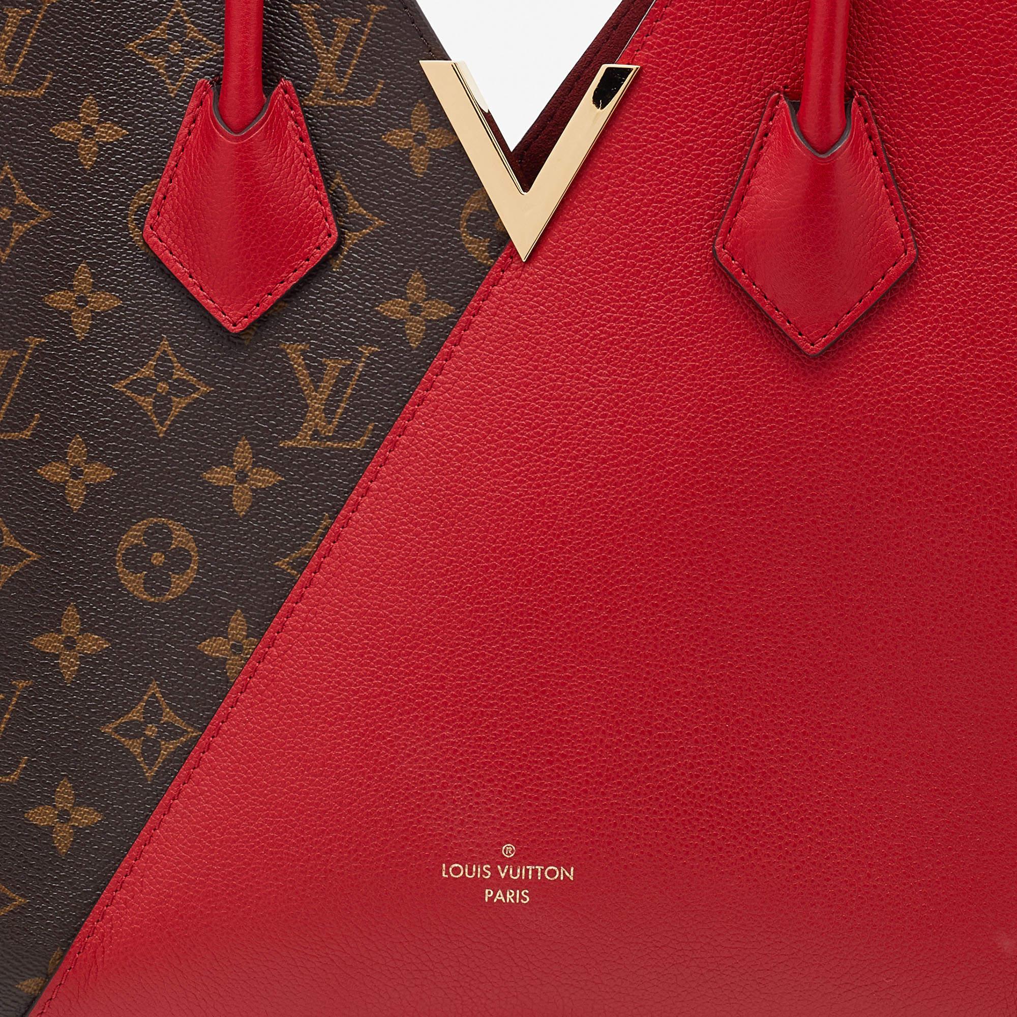 Louis Vuitton Cherry Monogram Canvas and Leather Kimono Bag 4