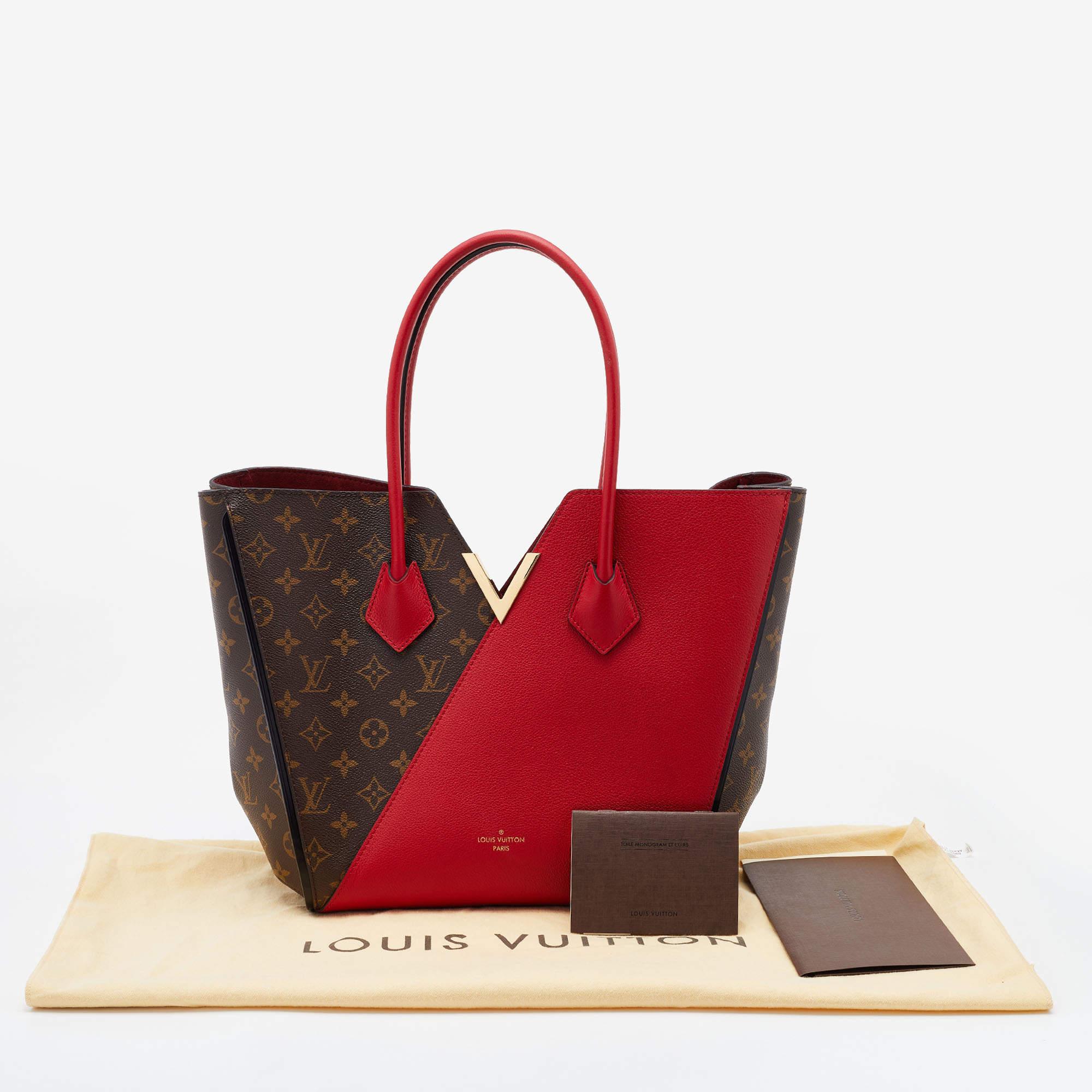 Men's Louis Vuitton Cherry Monogram Canvas and Leather Kimono Bag