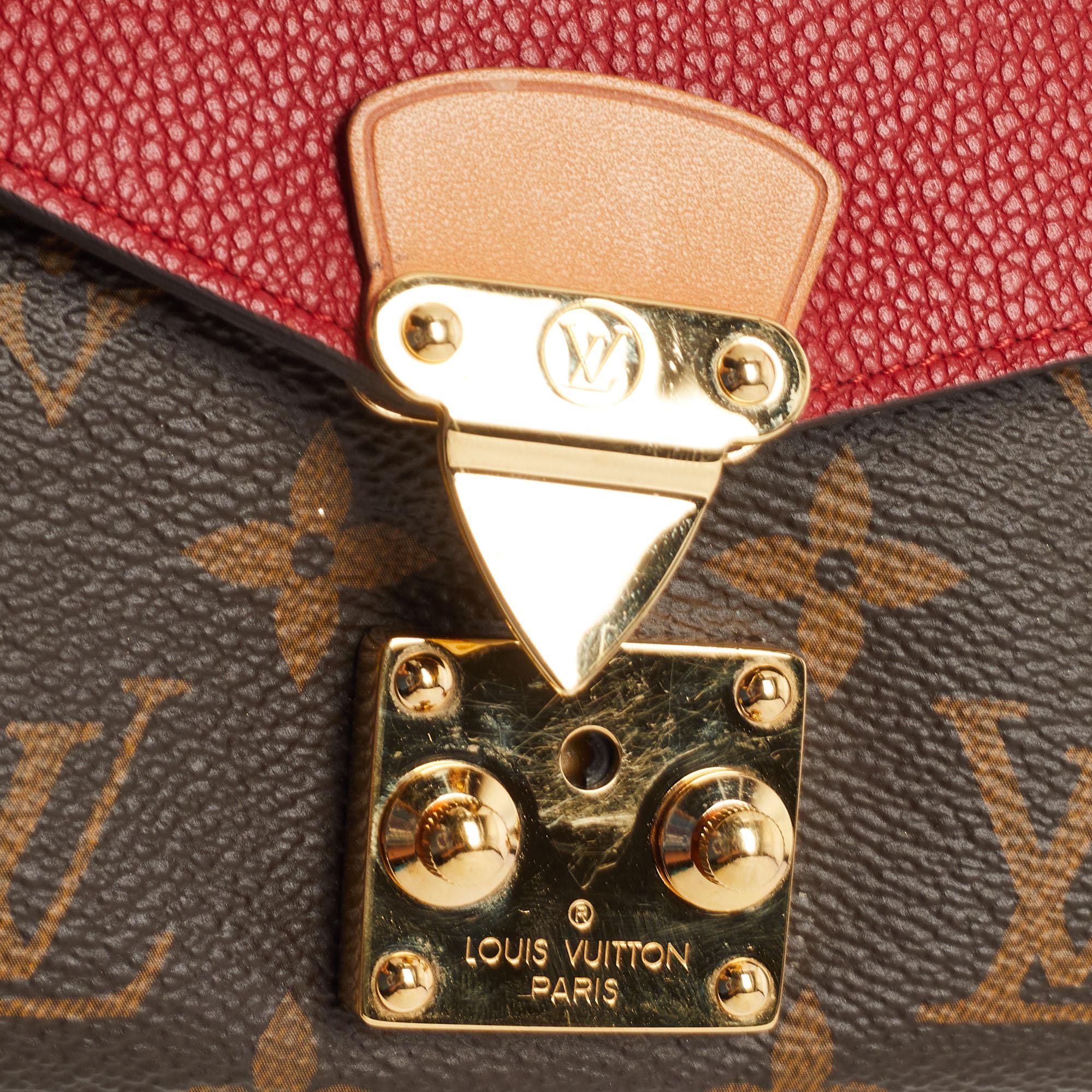 Louis Vuitton Cherry Monogram Canvas and Leather Pallas Wallet 6
