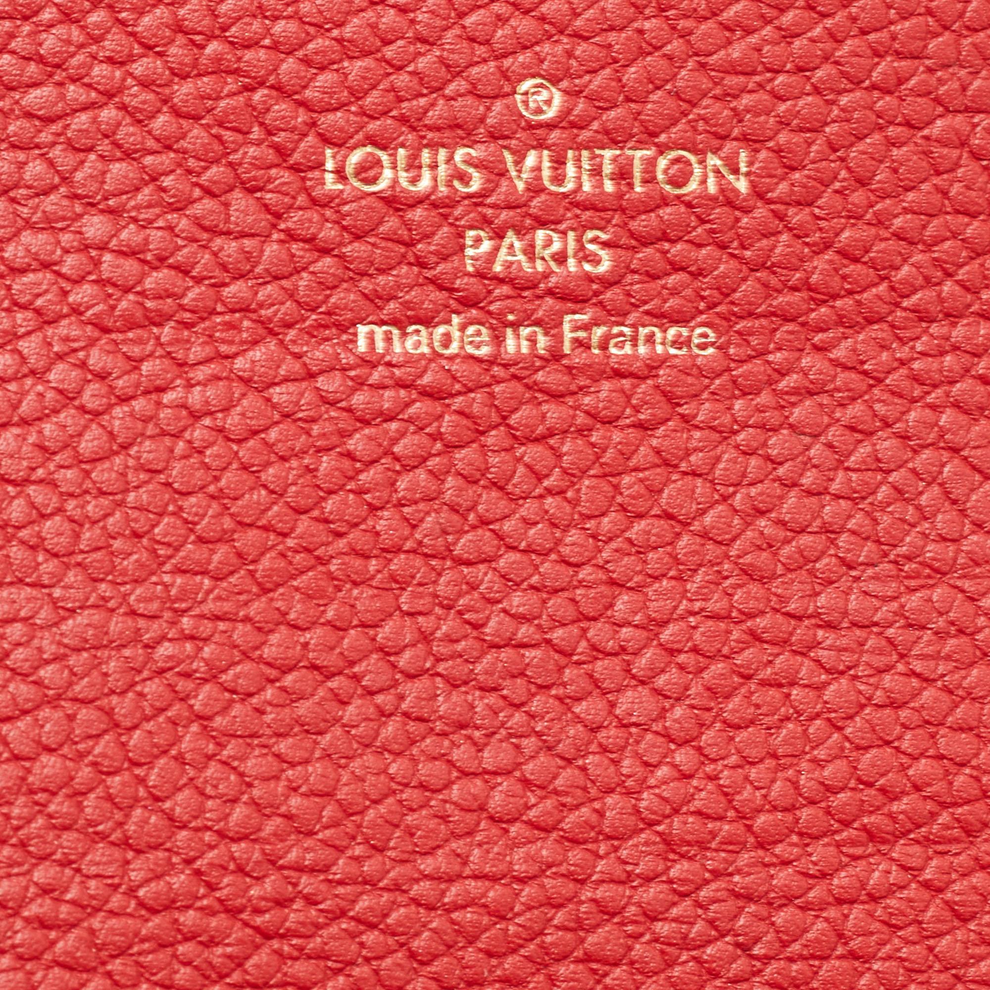 Women's Louis Vuitton Cherry Monogram Canvas and Leather Pallas Wallet