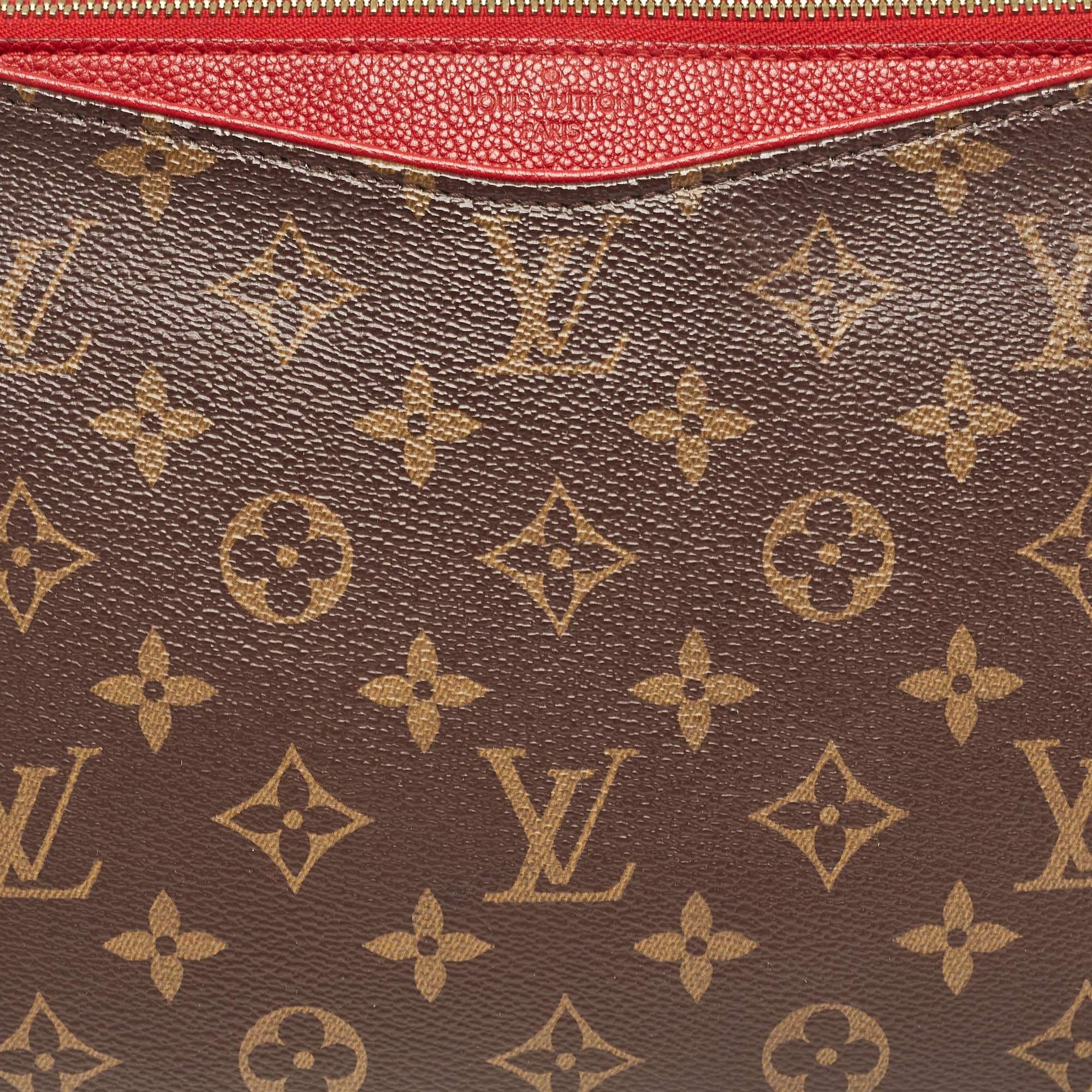 Women's Louis Vuitton Cherry Monogram Canvas Pallas Clutch