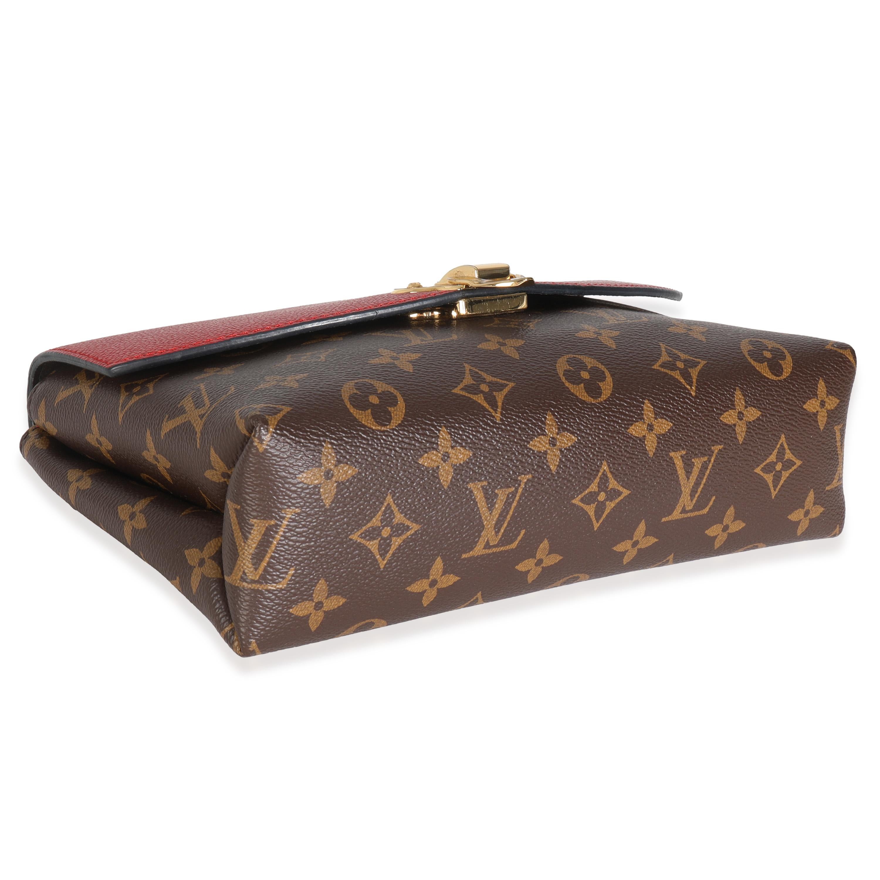 Women's Louis Vuitton Cherry Monogram Canvas Saint Placide