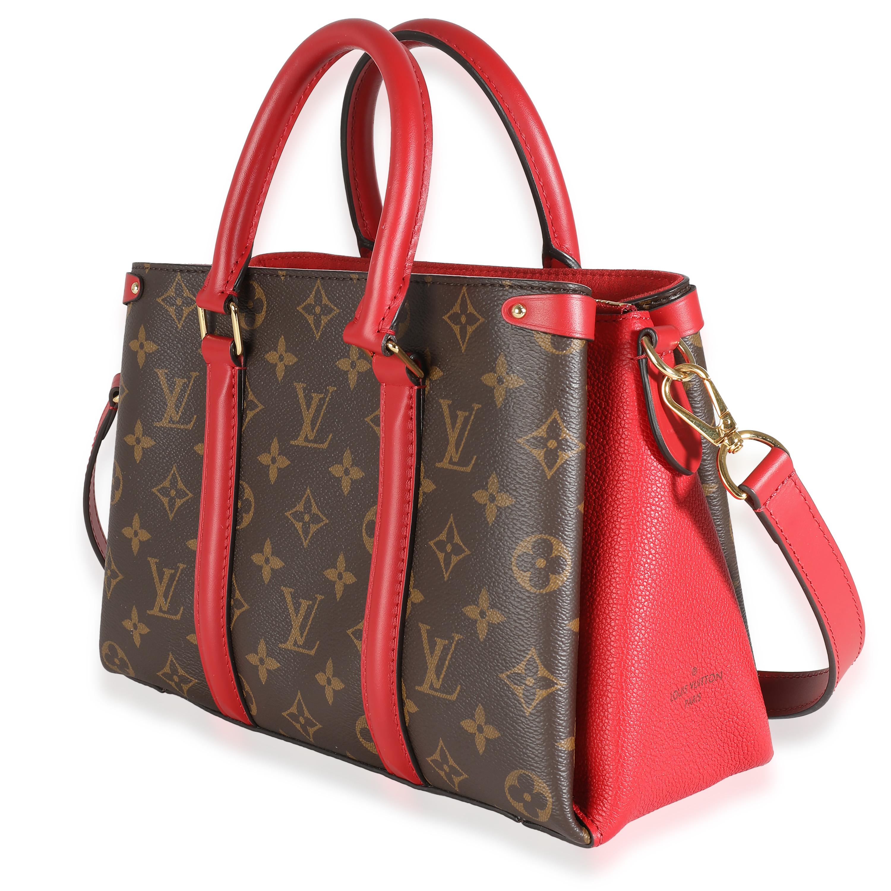 Louis Vuitton Cherry Monogram Canvas Soufflot BB In Excellent Condition In New York, NY