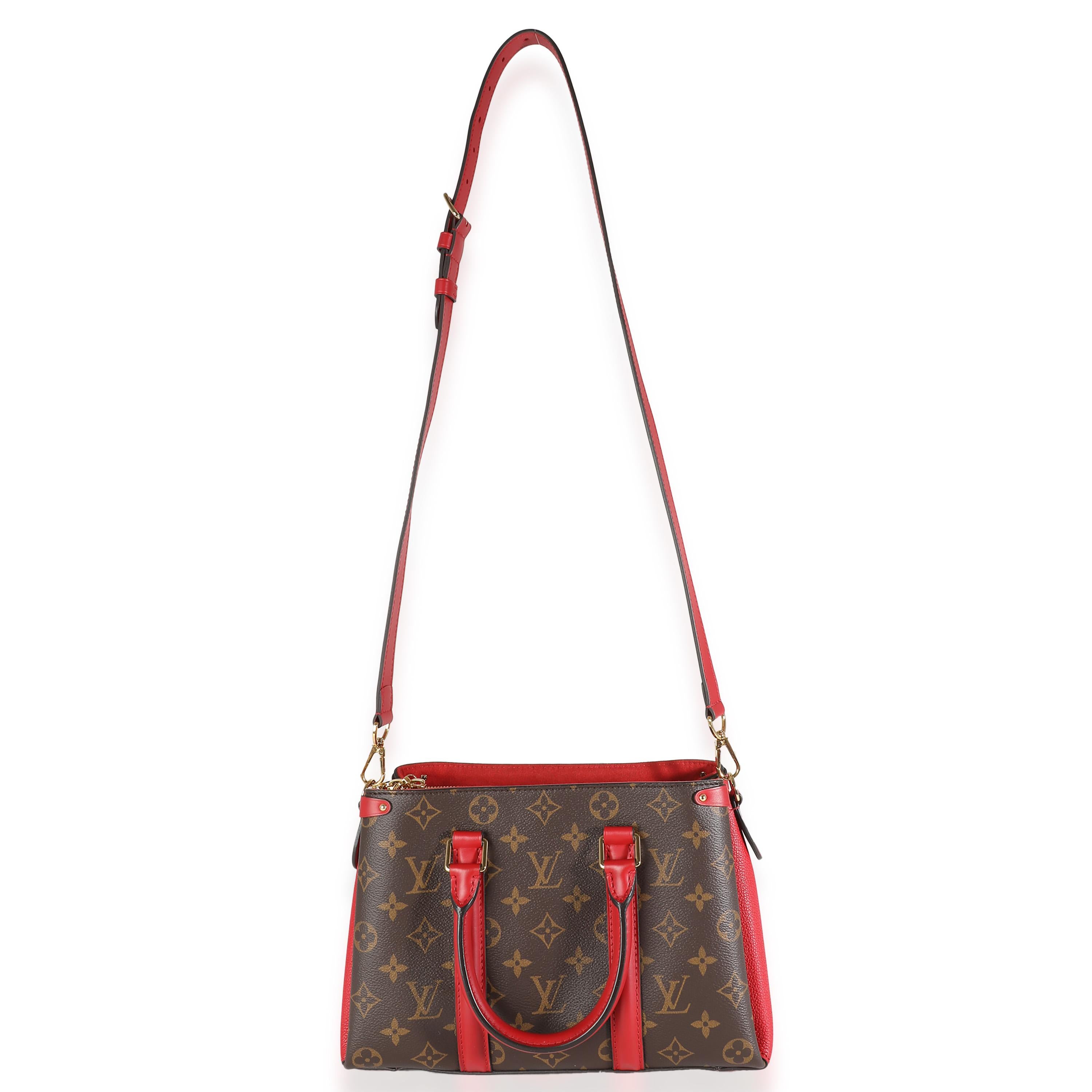 Louis Vuitton Cherry Monogram Canvas Soufflot BB 1
