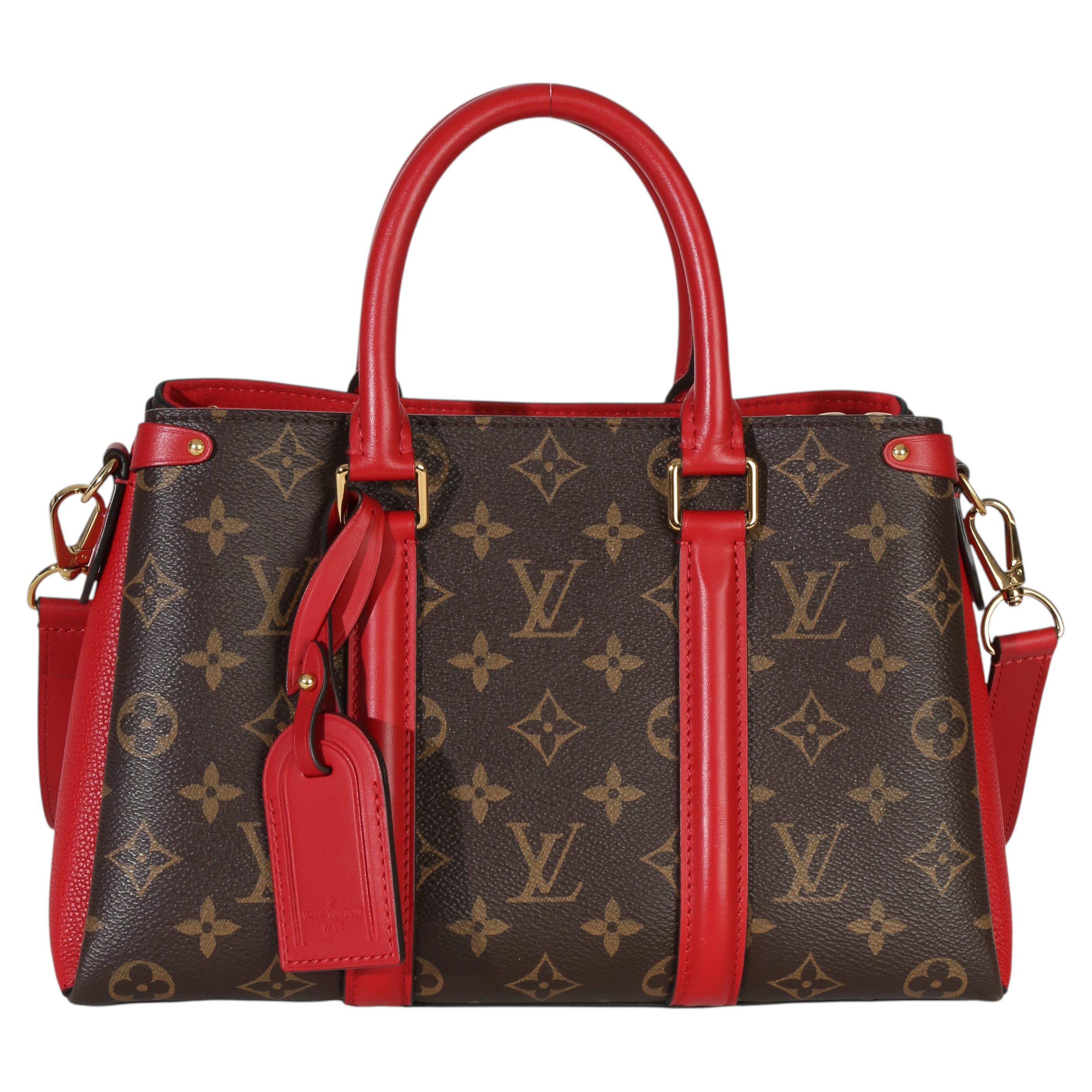 Louis Vuitton Cherry Monogram Canvas Soufflot BB