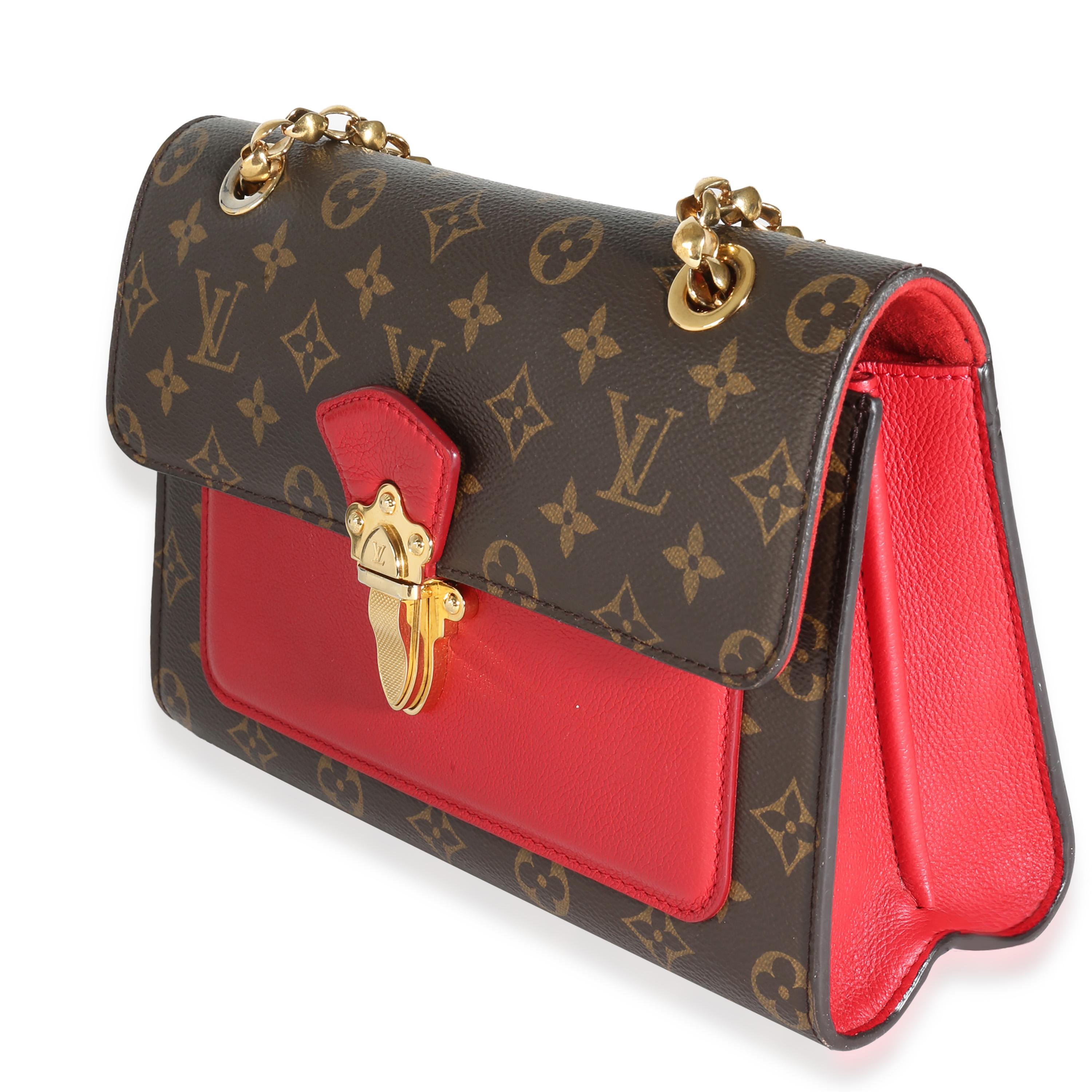 Louis Vuitton Cherry Monogram Canvas Victoire In Excellent Condition In New York, NY
