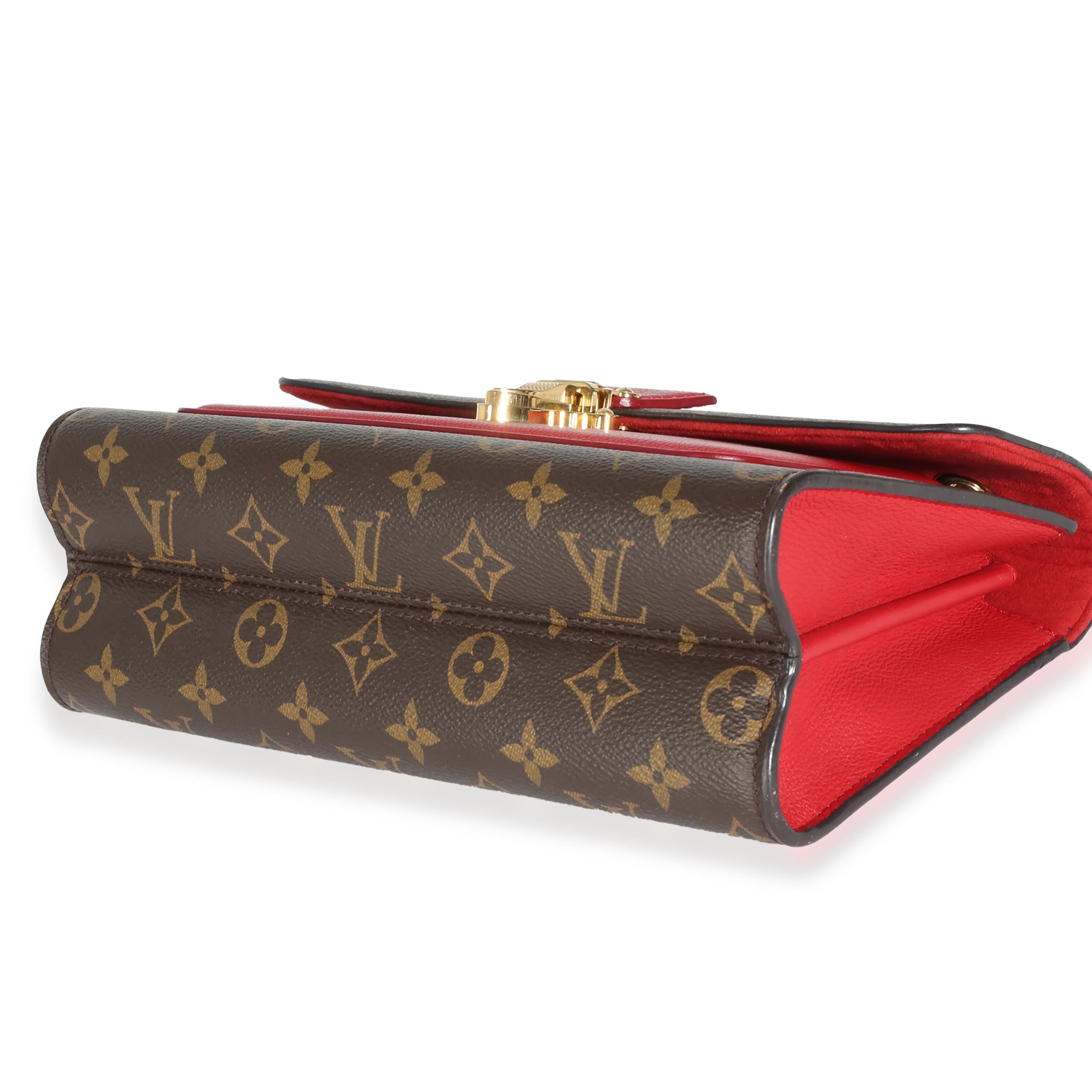 Women's or Men's Louis Vuitton Cherry Monogram Canvas Victoire