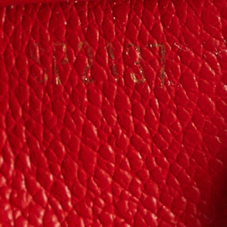 Louis Vuitton Cherry Monogram Empreinte Leather Compact Curieuse Wallet 3