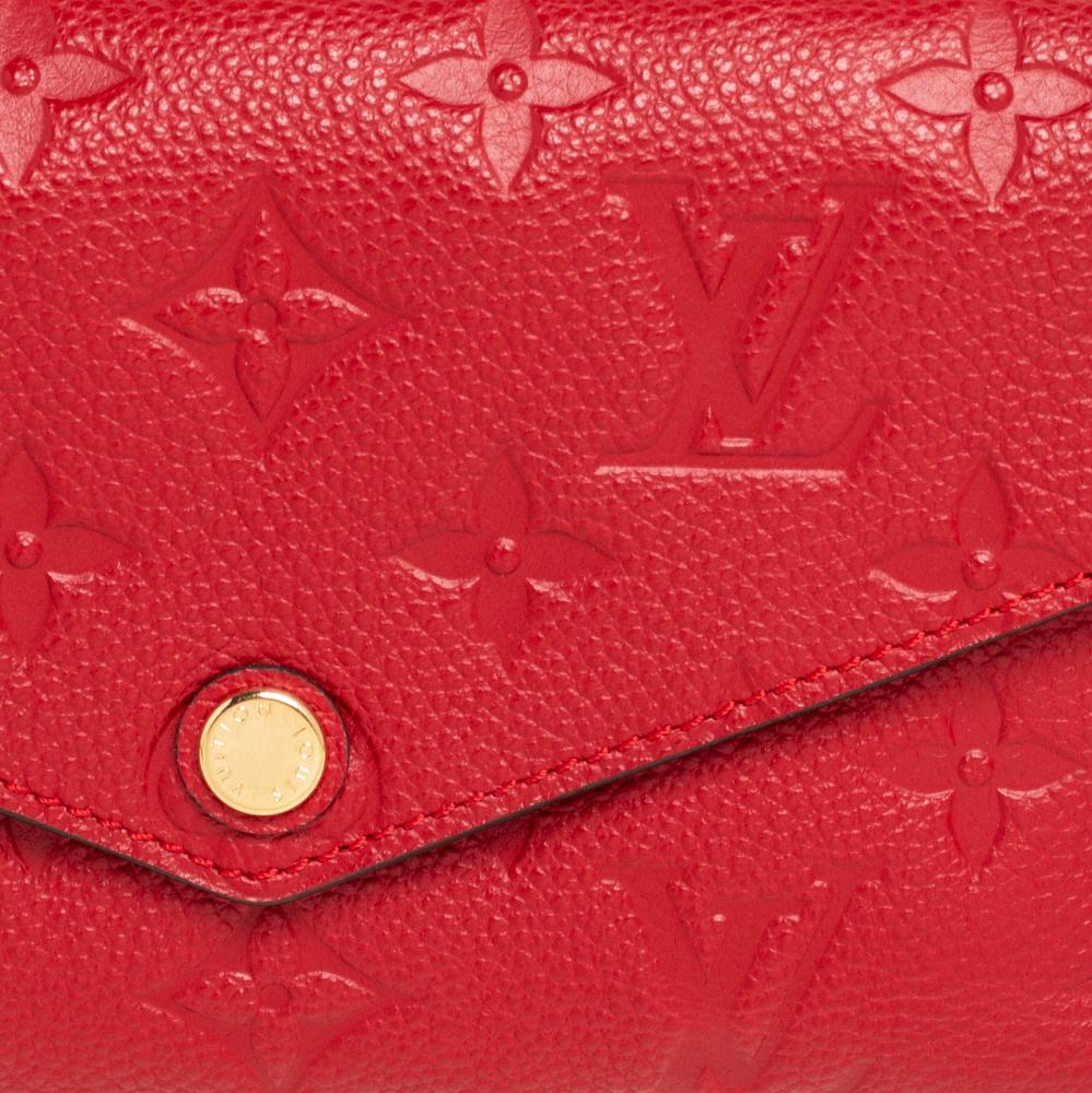 Louis Vuitton Cherry Monogram Empreinte Leather Curieuse Wallet 3