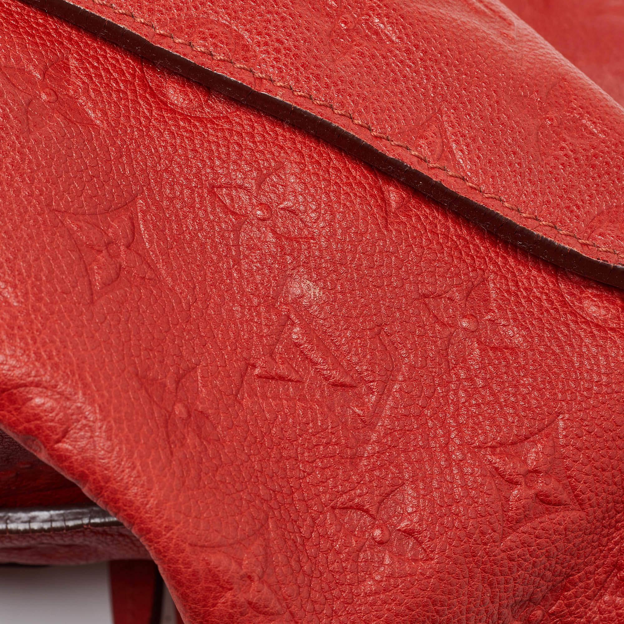 Louis Vuitton Cherry Monogram Empreinte Leather Lumineuse PM Bag 1