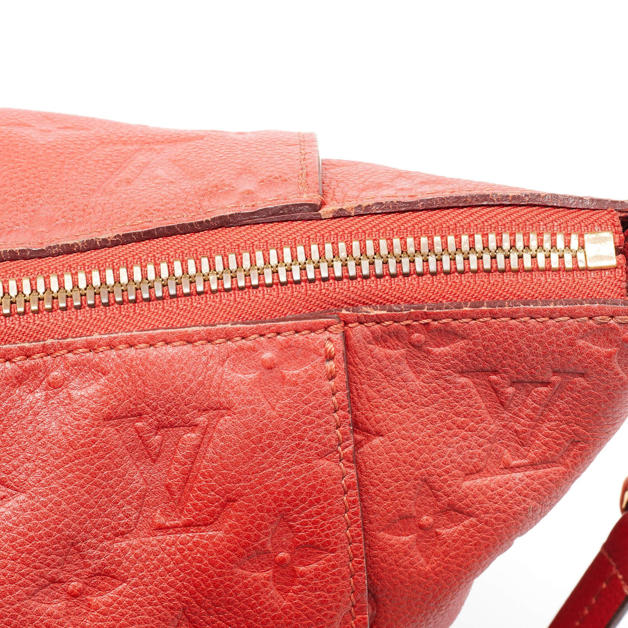 Louis Vuitton Cherry Monogram Empreinte Leather Lumineuse PM Bag 3