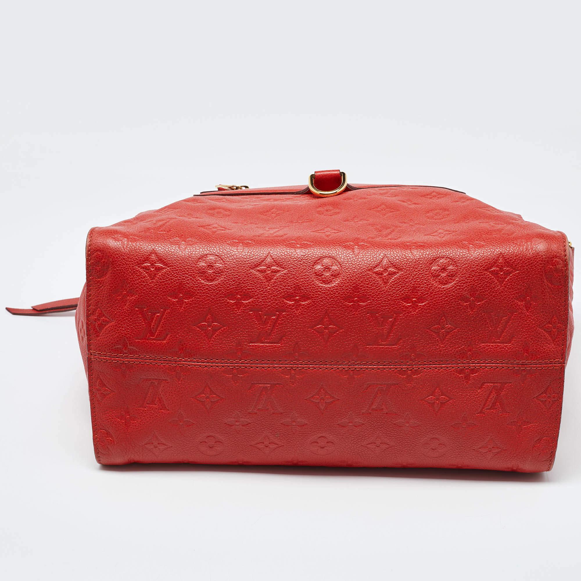 Louis Vuitton Cherry Monogram Empreinte Leather Lumineuse PM Bag 4