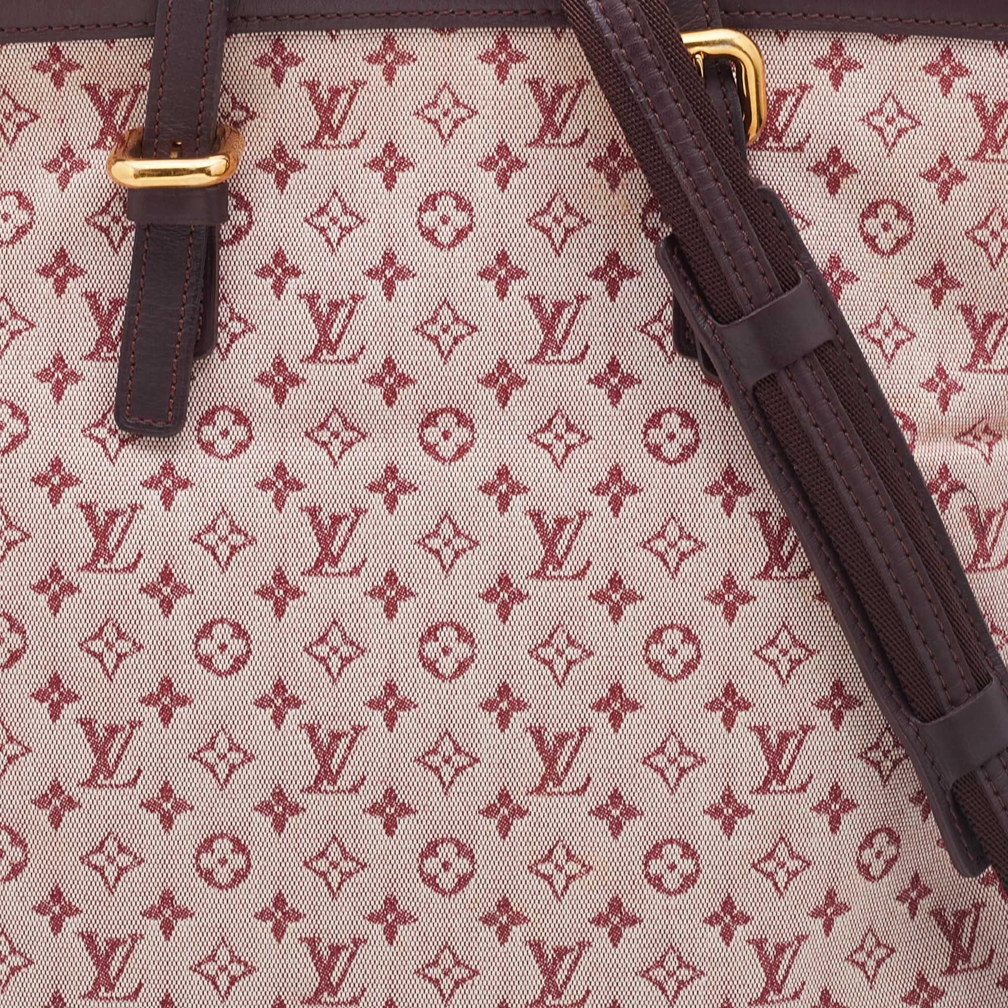 Louis Vuitton Cherry Monogram Mini Lin Francoise Bag 5