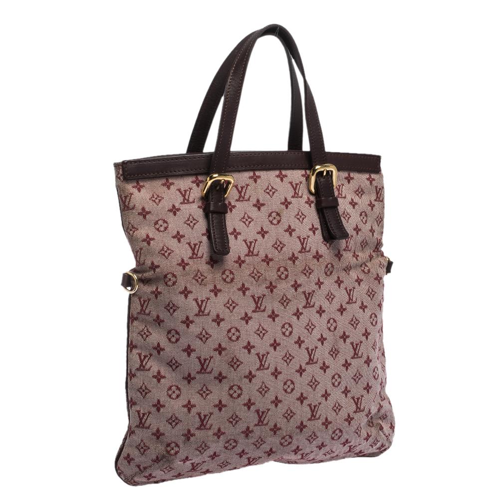 Louis Vuitton Cherry Monogram Mini Lin Francoise Bag In Fair Condition In Dubai, Al Qouz 2