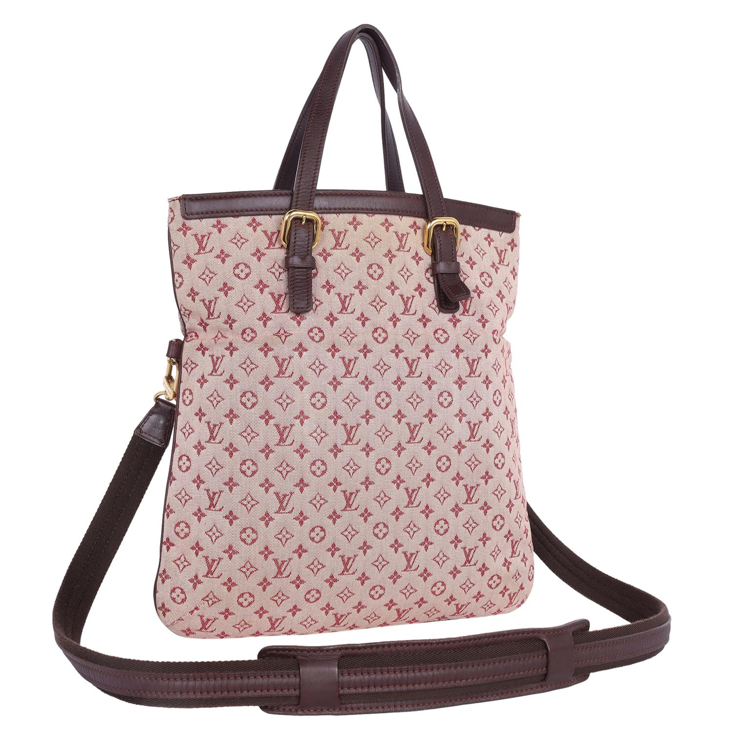 Women's Louis Vuitton Cherry Monogram Mini Lin Francoise Shoulder Bag For Sale