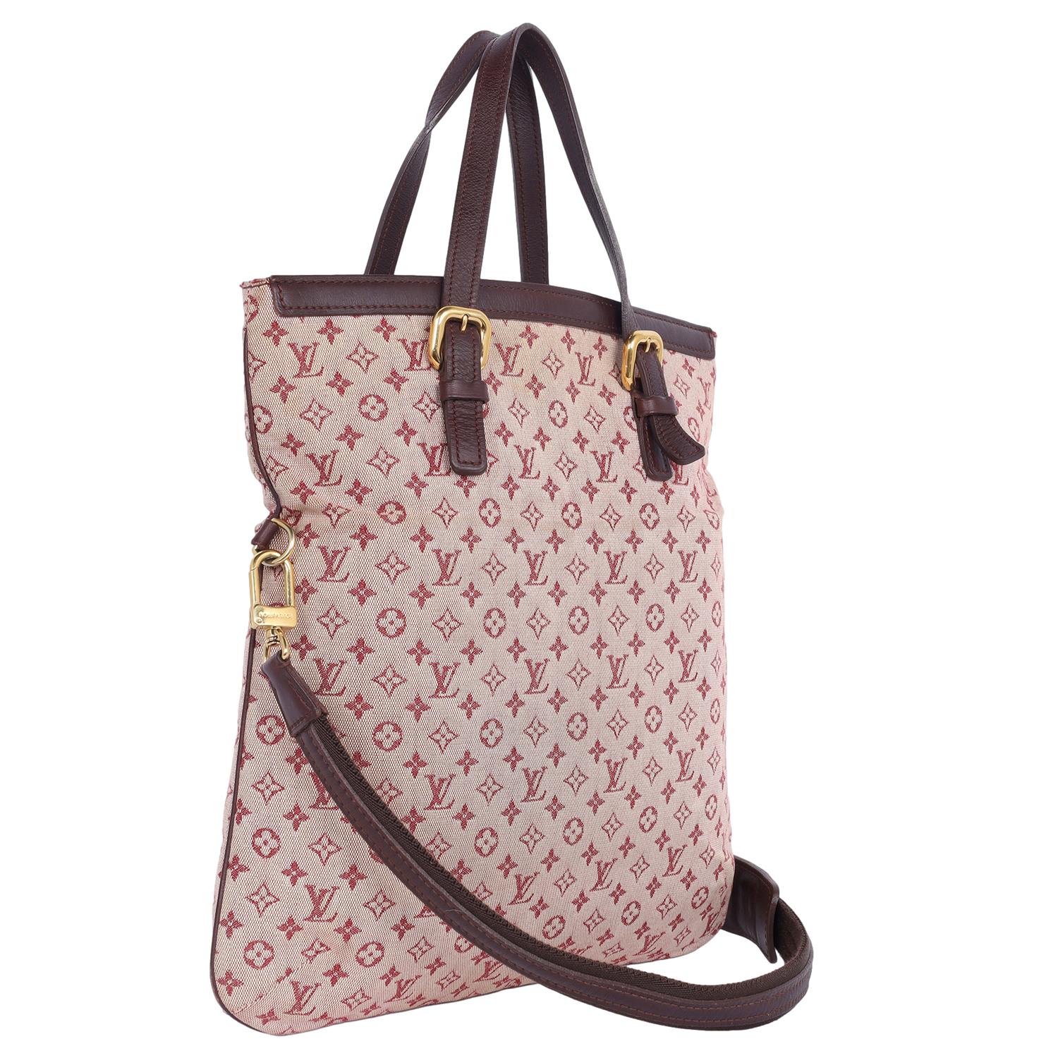 Louis Vuitton Cherry Monogram Mini Lin Francoise Shoulder Bag For Sale 4