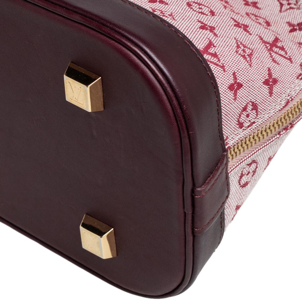 Louis Vuitton Cherry Monogram Mini Lin Horizontal Alma Bag 3