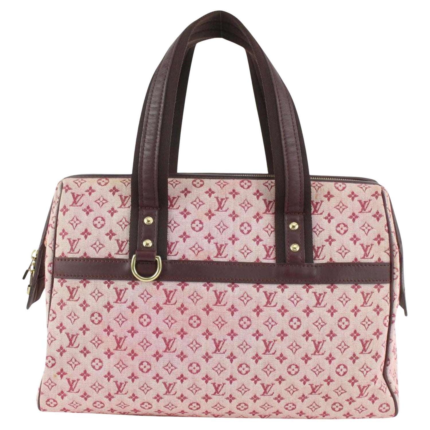 Louis Vuitton Trapeze PM Mini Lin Rose Monogram Canvas and Leather Sat –  LovedLuxeBags