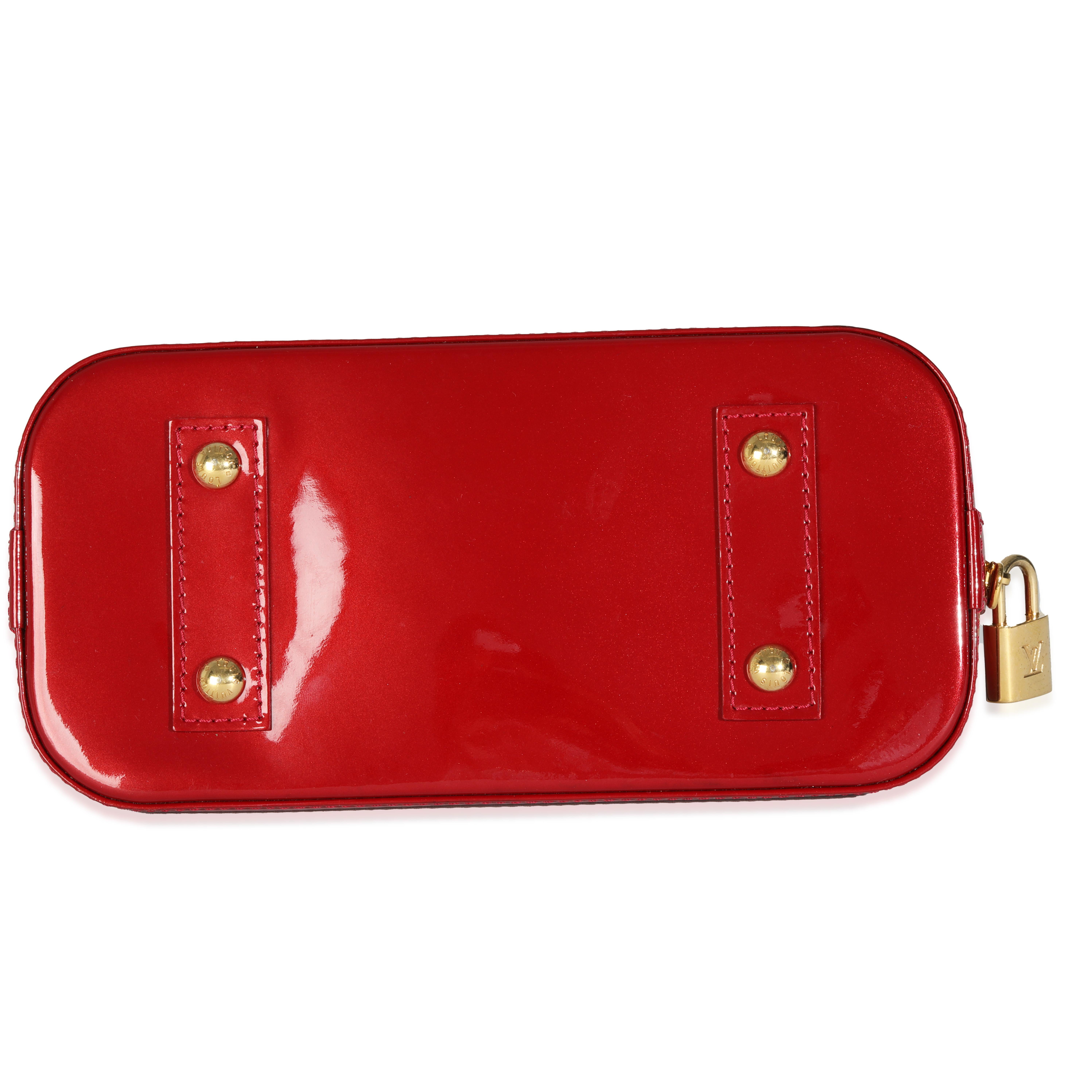 Louis Vuitton Cherry Monogram Vernis Alma BB 2