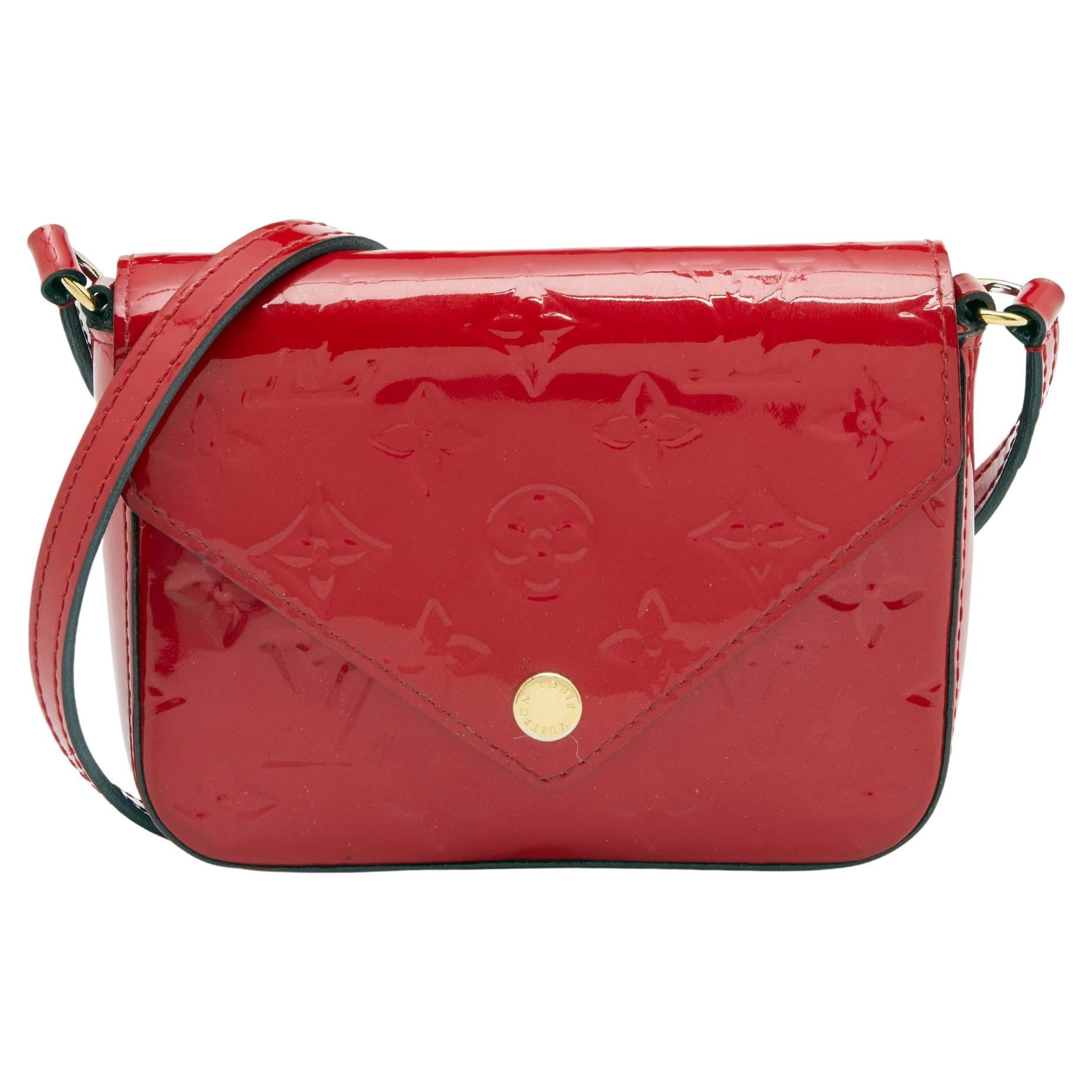 Louis Vuitton Cherry Monogram Vernis Mini Sac Lucie Bag