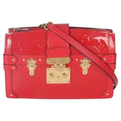 Louis Vuitton Cherry Monogram Vernis Trunk Clutch Bag