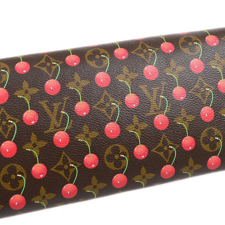LOUIS VUITTON Cherry Red Monogram Canvas Lizard Exotic Gold Top Handle Bag  at 1stDibs  louis vuitton cherry bag red handles, louis vuitton cherry  purse red handle, lv cherry bag