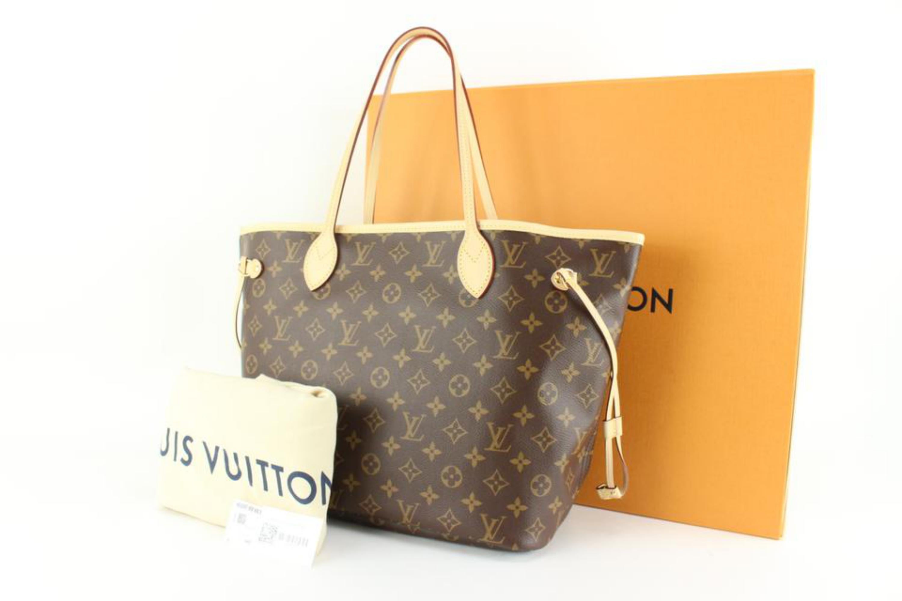 Louis Vuitton Cherry Red Monogram Neverfull MM Tote 11lz89s 7