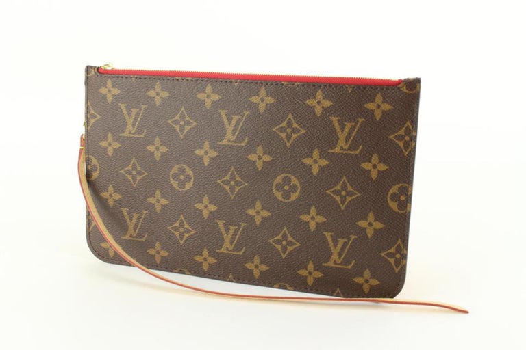 Louis Vuitton Cherry Red Monogram Neverfull Pochette GM or MM 13lz89s For  Sale at 1stDibs | louis vuitton cherry pochette, louis vuitton neverfull  pochette price, louis vuitton pochette neverfull