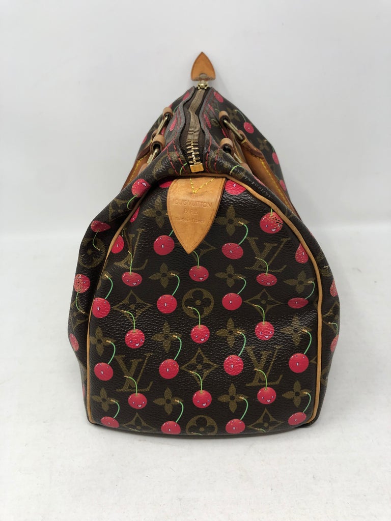 Speedy 25 cherry bag Louis Vuitton Multicolour in Leather - 457535