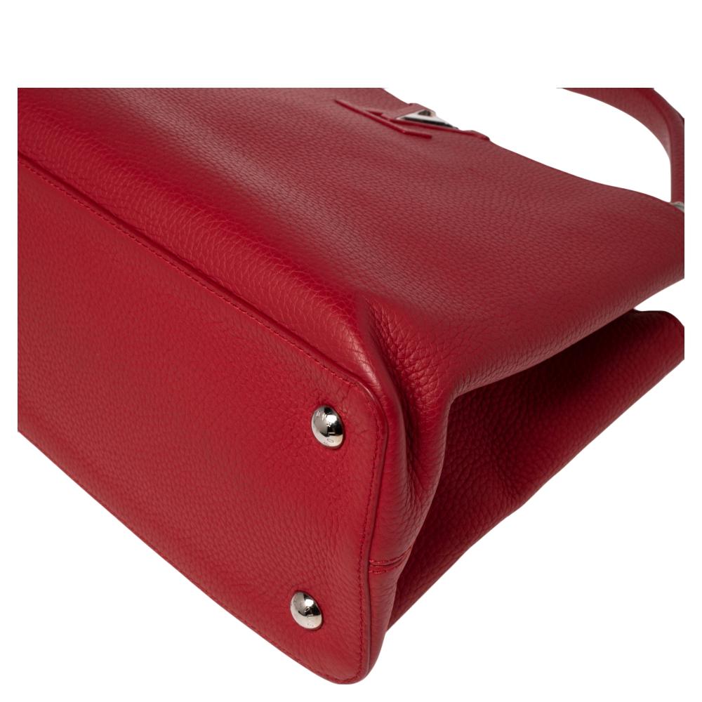 Louis Vuitton Cherry Taurillon Leather Capucines MM Bag 1