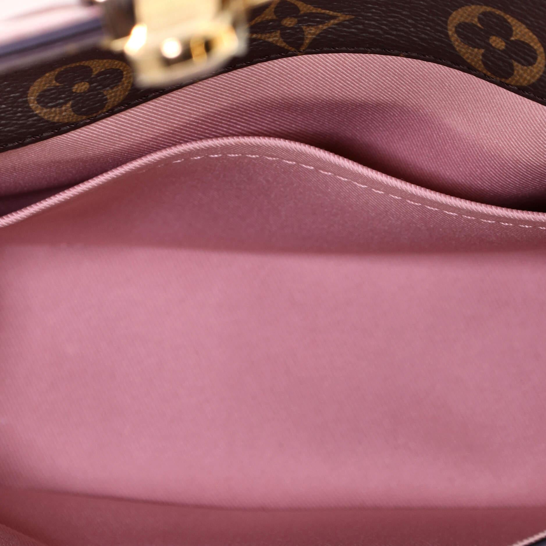Louis Vuitton Kirschbaumholz Handtasche Vernis mit Monogramm Canvas BB für Damen oder Herren