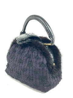 Louis Vuitton Chiffon Mink Demi Lune PM Bag 20lva0