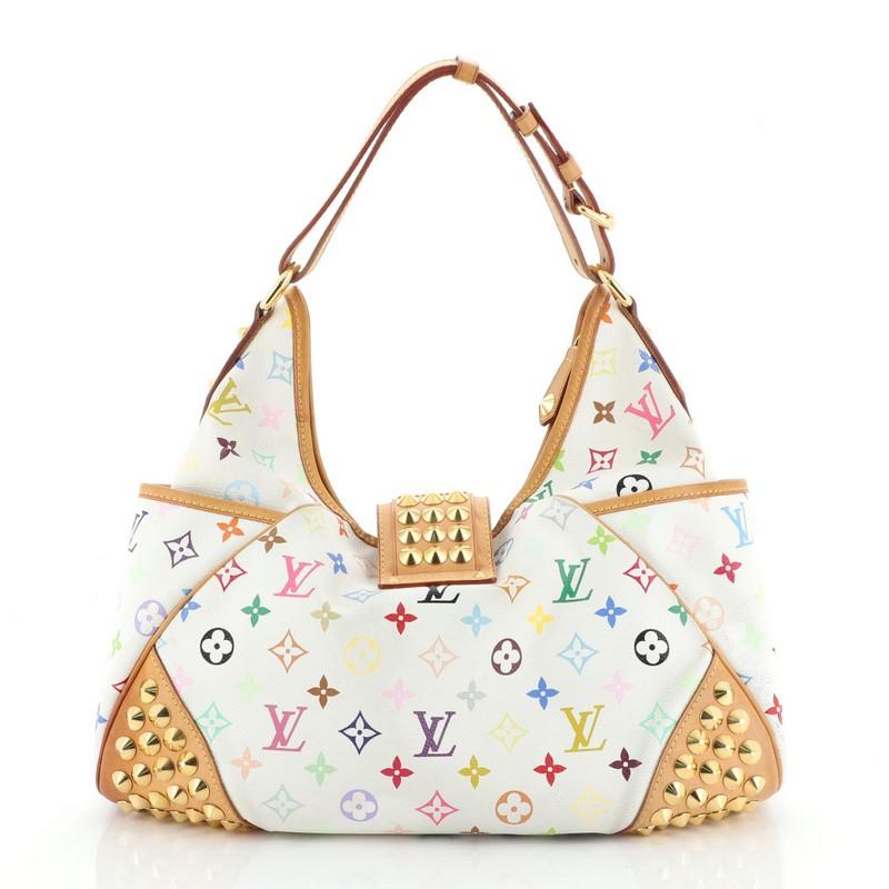 Louis Vuitton Chrissie Handbag Monogram Multicolor  In Good Condition In NY, NY