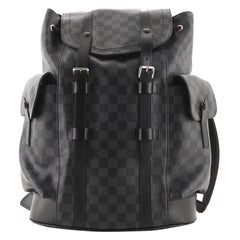 Louis Vuitton Christopher Backpack Damier Graphite PM Exterior Material: