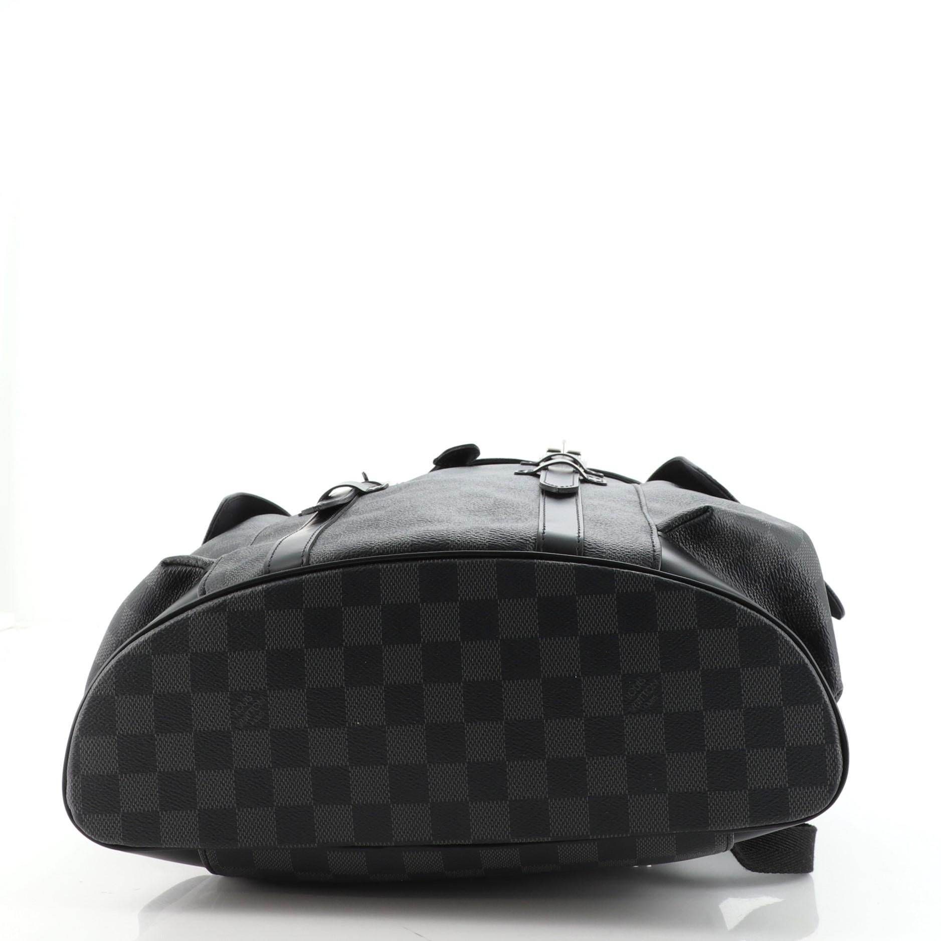 Women's or Men's Louis Vuitton Christopher Backpack Damier Graphite PM