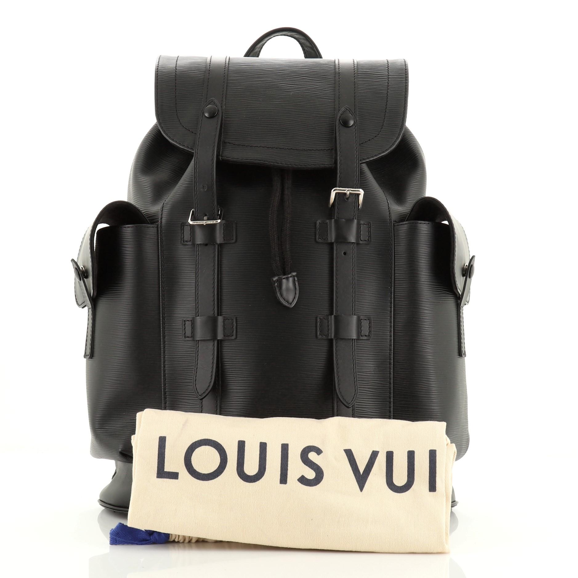 Christopher backpack bag Louis Vuitton Multicolour in Polyester