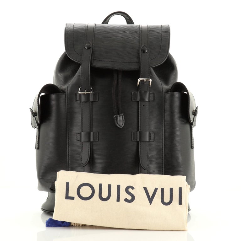 Louis Vuitton Christopher Backpack Epi Leather with Monogram