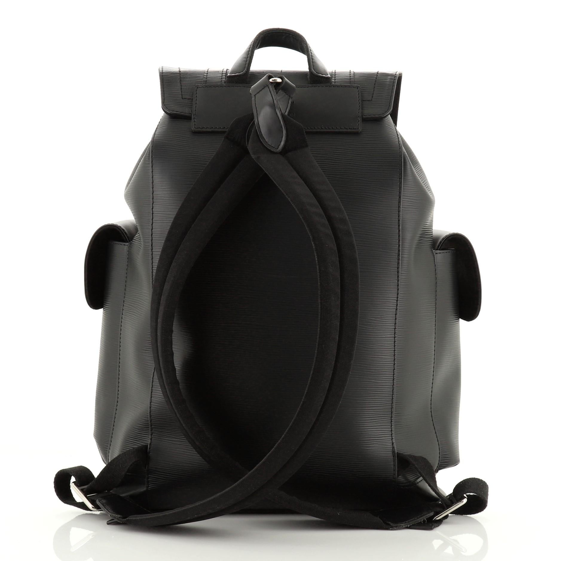 louis vuitton epi christopher backpack