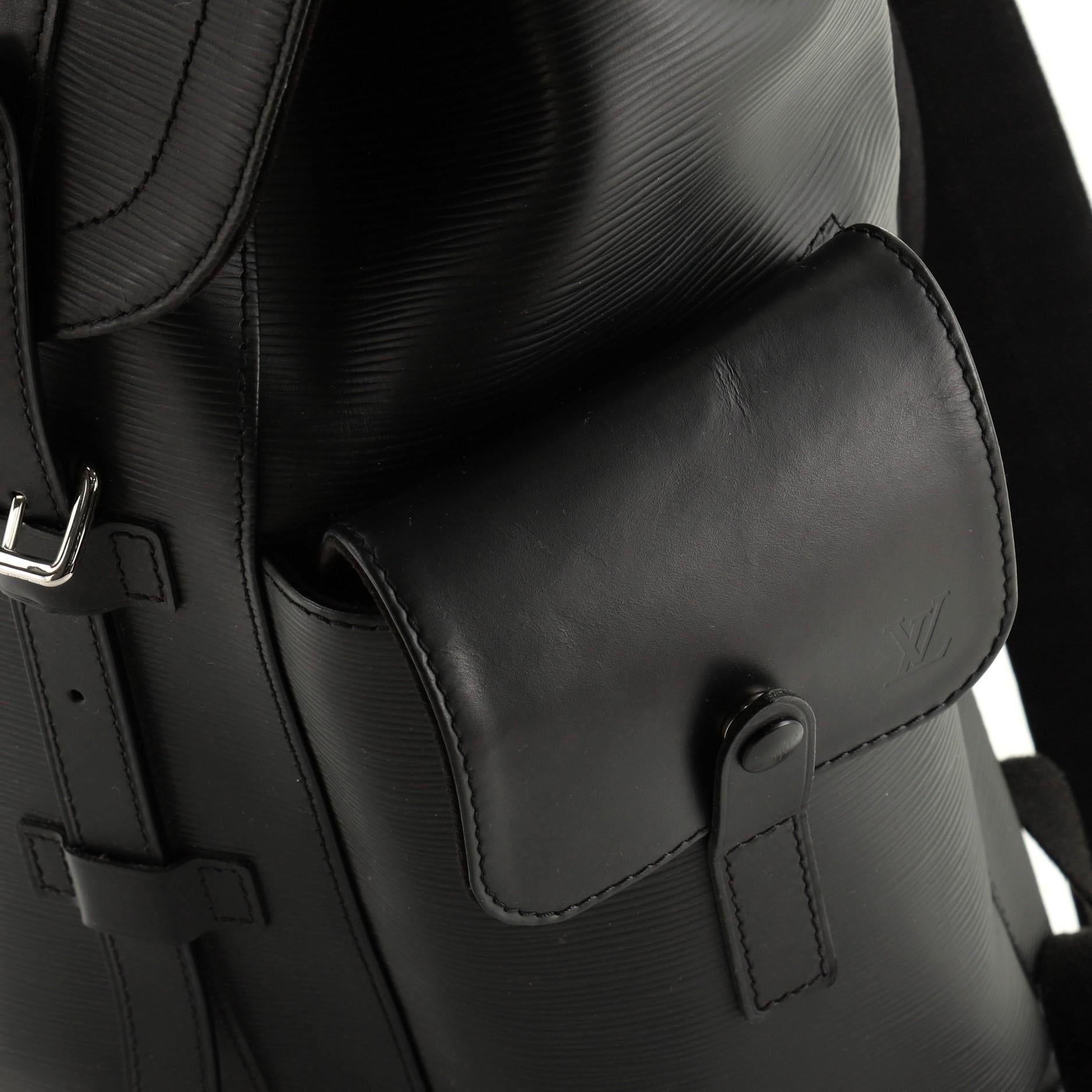Women's or Men's Louis Vuitton Christopher Backpack Epi Leather PM