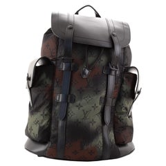 Louis Vuitton Christopher Backpack Limited Edition Camouflage Monogram Ny