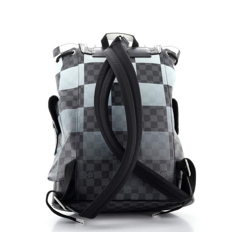Louis Vuitton Christopher Backpack Limited Edition Damier Graphite Giant  In Good Condition In NY, NY