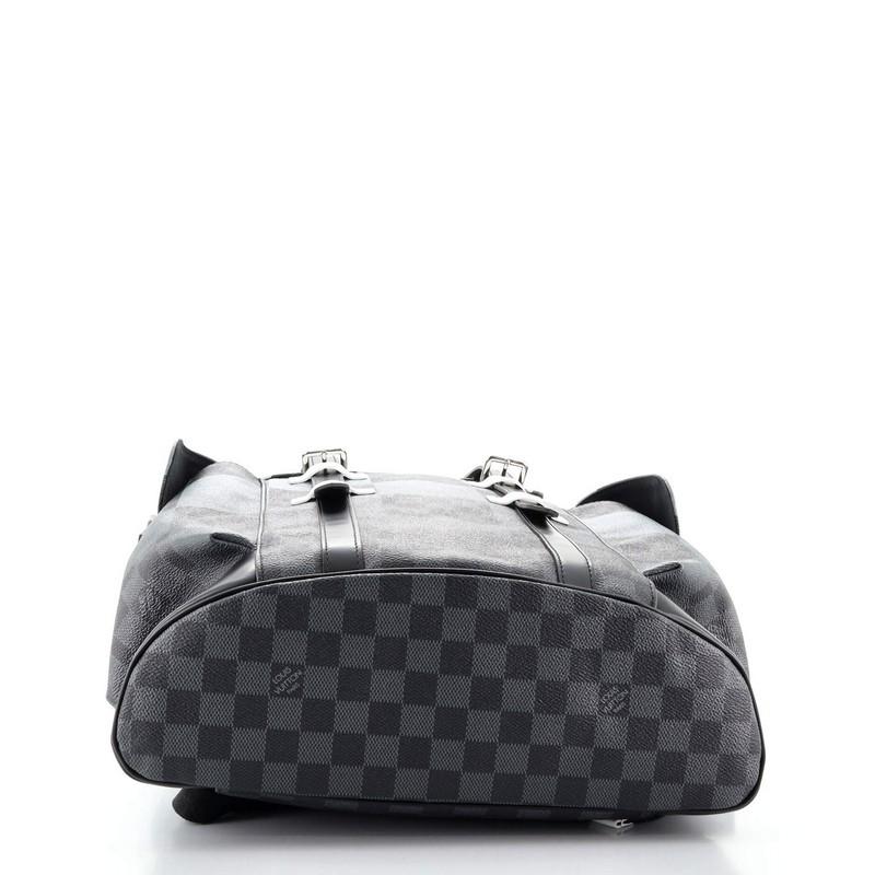Women's or Men's Louis Vuitton Christopher Backpack Limited Edition Damier Graphite Giant 