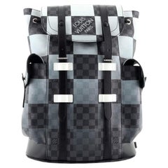 Louis Vuitton Christopher Backpack Limited Edition Damier Graphite Giant PM