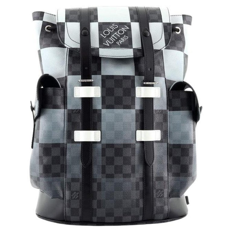 Louis Vuitton Christopher Backpack Limited Edition Damier Graphite Giant PM  at 1stDibs