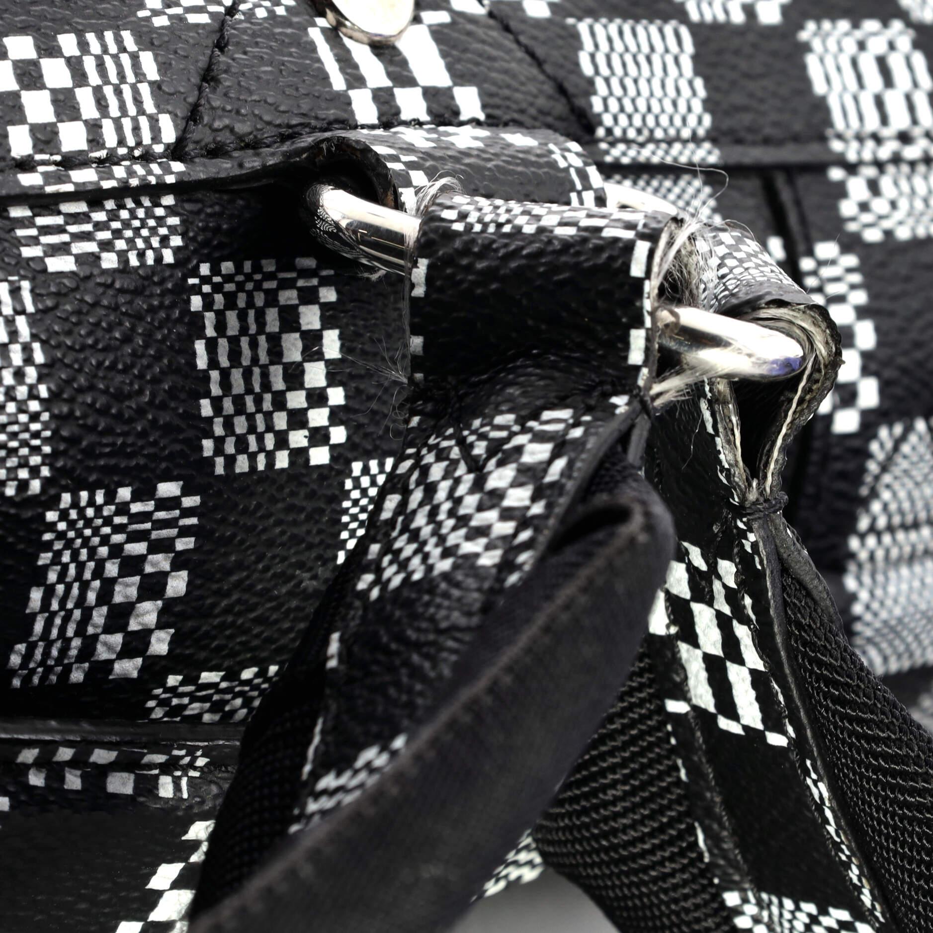 Louis Vuitton Christopher Backpack Limited Edition Distorted Damier For Sale 2
