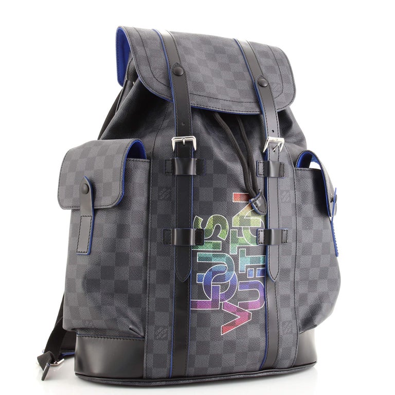 Louis Vuitton Christopher Backpack Limited Edition Interlinked Logo ...