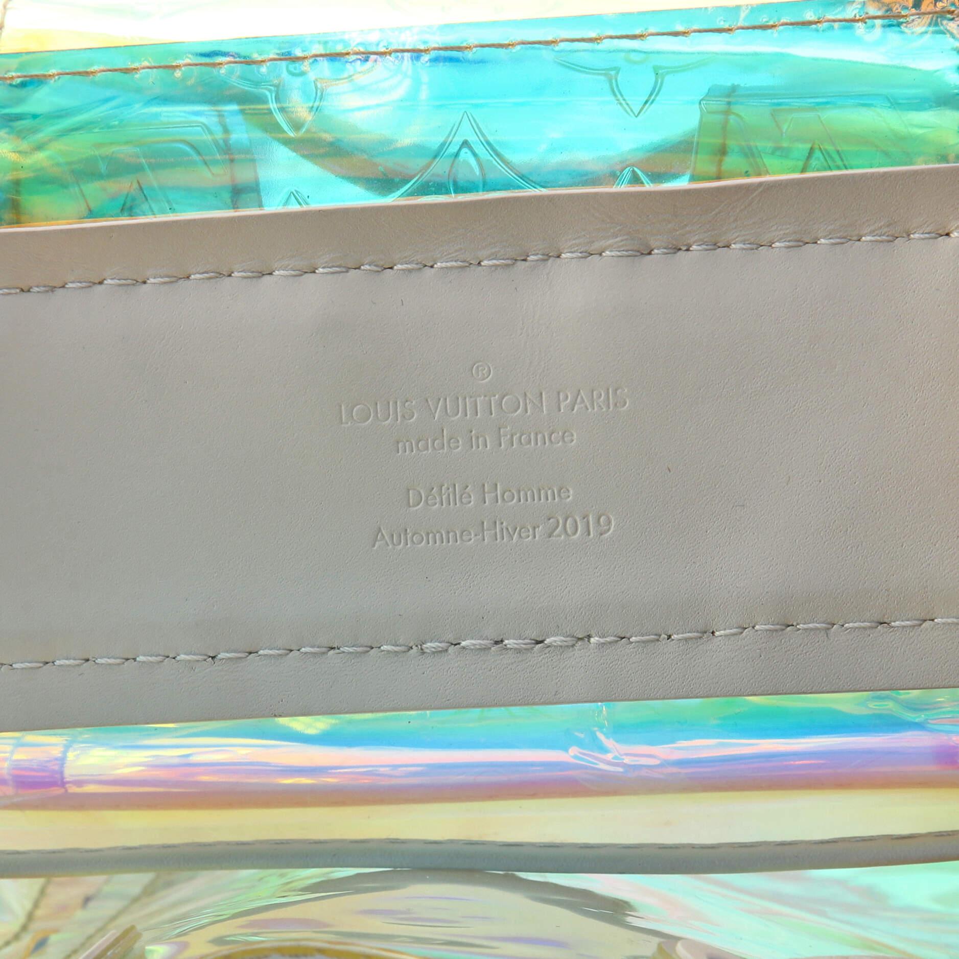 Women's or Men's Louis Vuitton Christopher Backpack Limited Edition Monogram Prism PVC GM