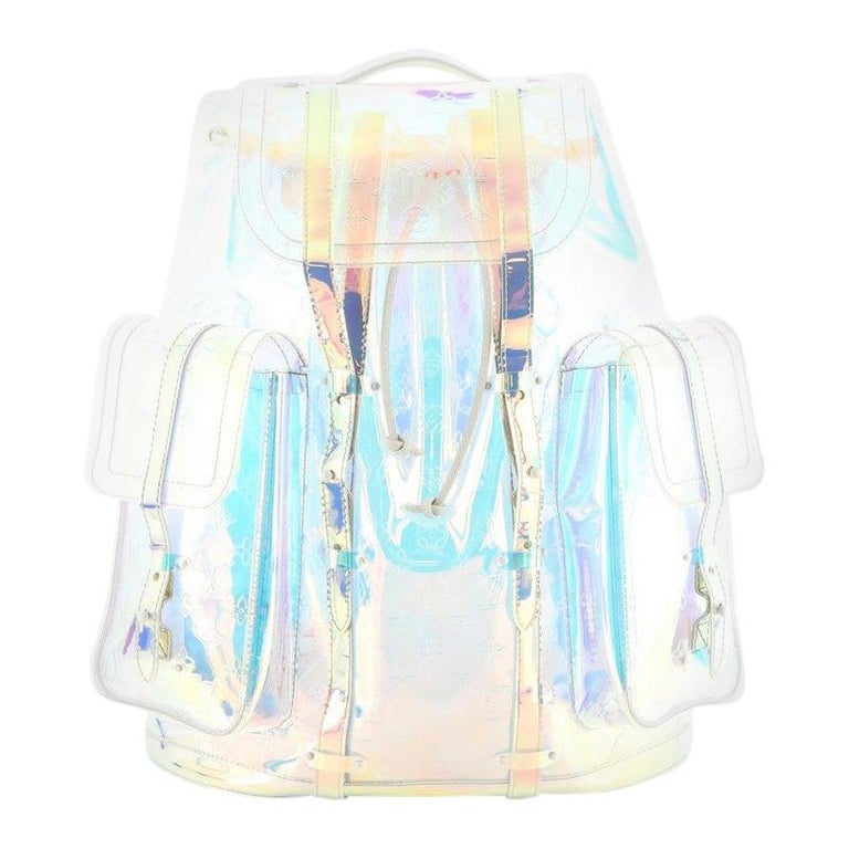 Louis Vuitton Christopher Backpack Limited Edition Monogram Prism PVC GM at  1stDibs  lv prism backpack, louis vuitton prism backpack, louis vuitton  christopher backpack monogram gm prism