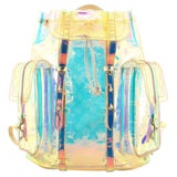 LOUIS VUITTON PVC Monogram Christopher Backpack GM Iridescent Prism 1091807